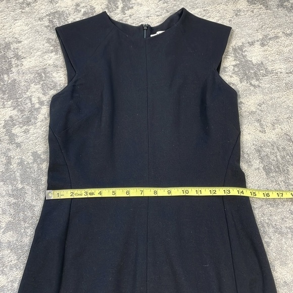 MM Lafleur The Katie Dress Black Sleeveless Sheath Knee Length Business Sz 8 - Picture 9 of 16
